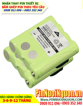Pin máy bộ đàm Motorola 4.8V-1500mAh, thay cells pin/ hàng có sẳn - bảo hành 03 tháng